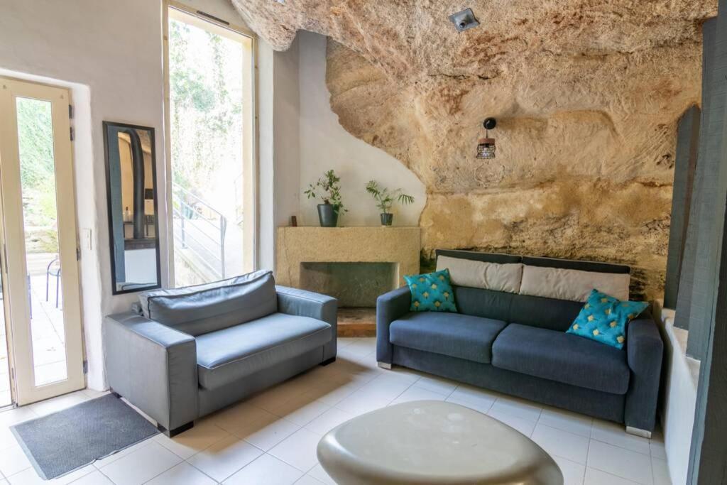 Maison Troglodytique Doue La Fontaine 외부 사진