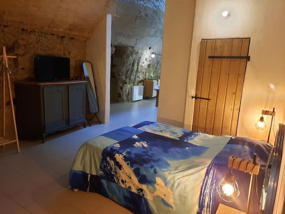 Maison Troglodytique Doue La Fontaine 외부 사진