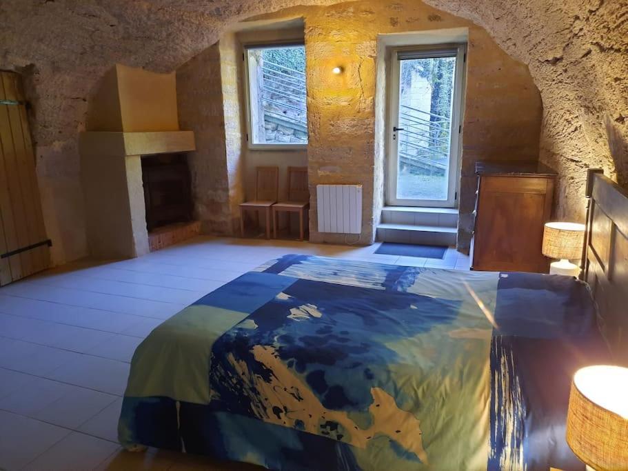 Maison Troglodytique Doue La Fontaine 외부 사진