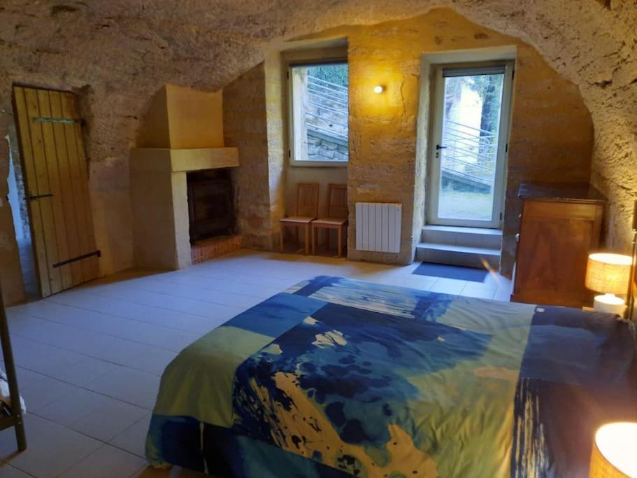Maison Troglodytique Doue La Fontaine 외부 사진